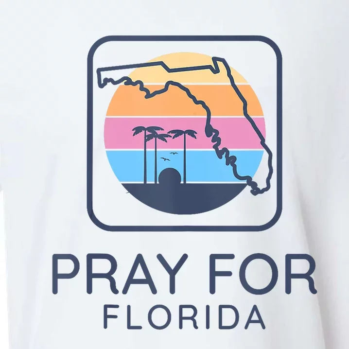 Pray For Florida Strong Sueded Cloud Jersey T-Shirt