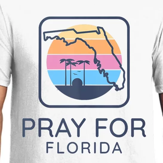 Pray For Florida Strong Pajama Set