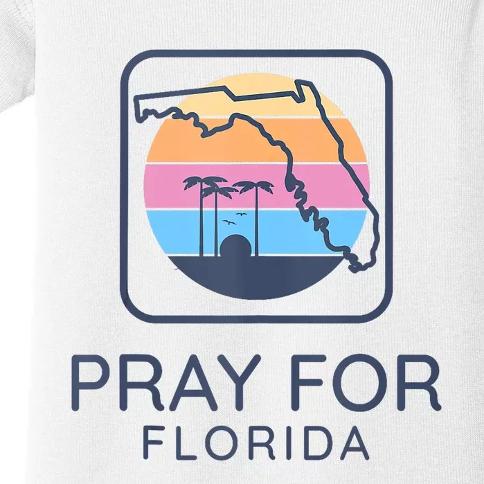 Pray For Florida Strong Baby Bodysuit