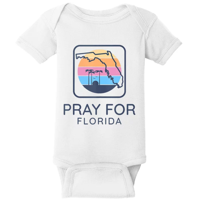 Pray For Florida Strong Baby Bodysuit