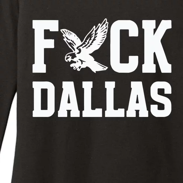 Philadelphia Football Fuck Dallas Womens CVC Long Sleeve Shirt