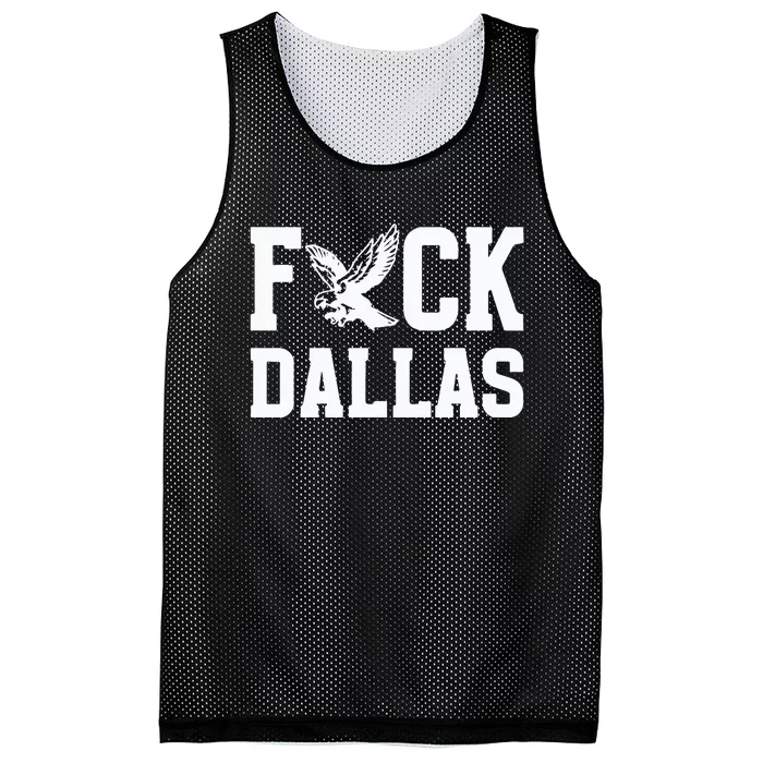 Philadelphia Football Fuck Dallas Mesh Reversible Basketball Jersey Tank