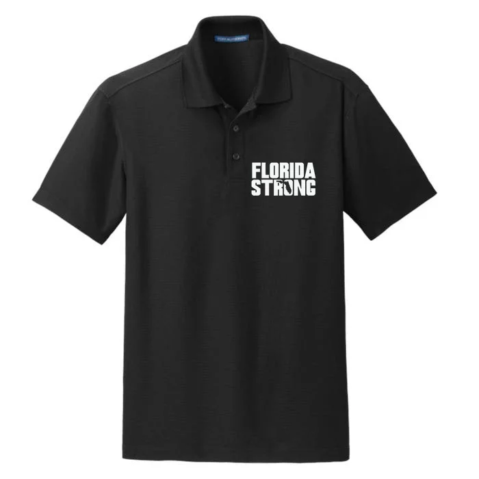 Pray For Florida Strong I Stand With Florida Hurricane Milton 2024 Dry Zone Grid Performance Polo