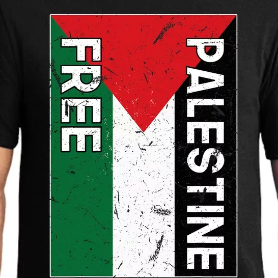 Palestine Flag Free Gaza I Stand With Free Palestine Pajama Set