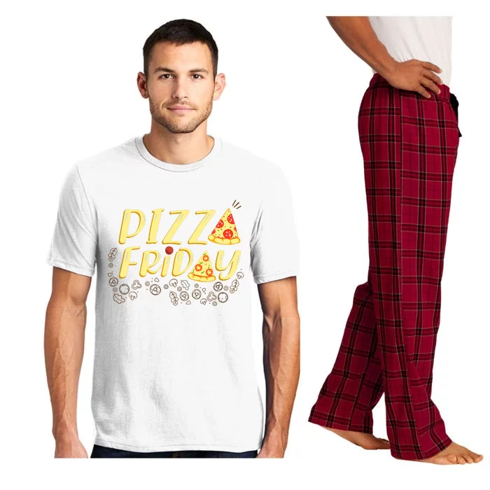 Pizza Friday Funny Food Pajama Set