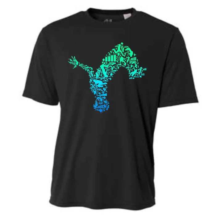 Parkour Freerunner Freerunning Traceur Cooling Performance Crew T-Shirt