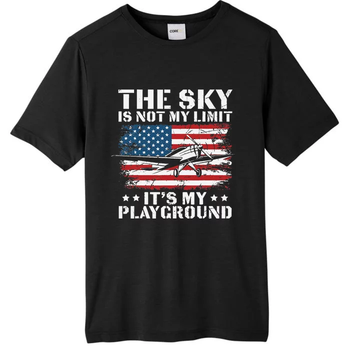 Pilot Funny Flying Aviation ChromaSoft Performance T-Shirt