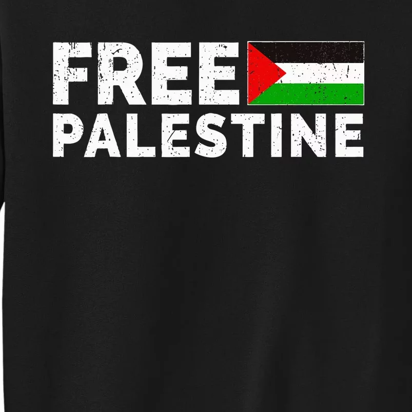 Palestine Flag Free Gaza Sweatshirt