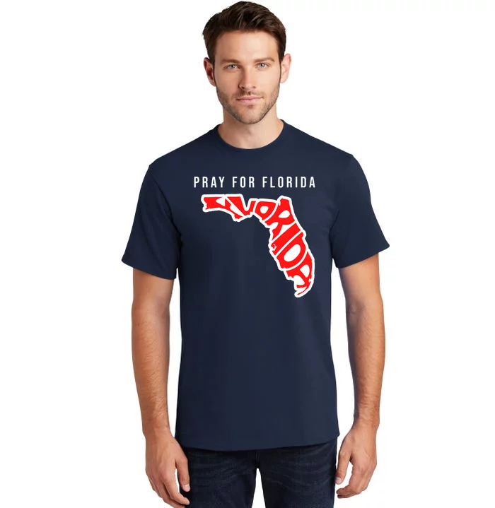 Pray For Florida Hurricane IAN Survivor Tall T-Shirt