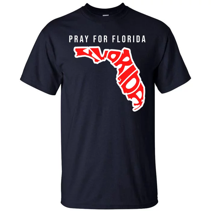 Pray For Florida Hurricane IAN Survivor Tall T-Shirt