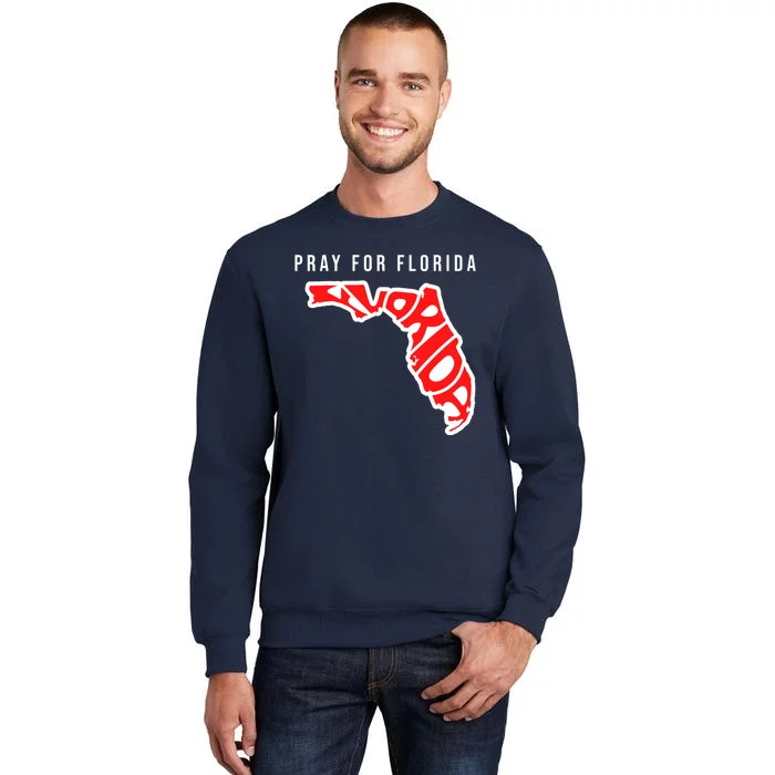 Pray For Florida Hurricane IAN Survivor Tall Sweatshirt