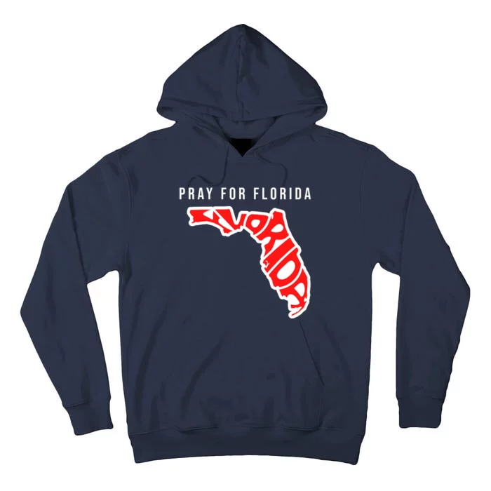 Pray For Florida Hurricane IAN Survivor Tall Hoodie