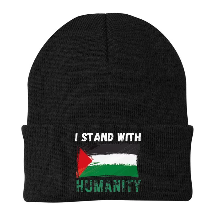 Palestine Flag Free Gaza I Stand With Free Palestine Gaza Knit Cap Winter Beanie