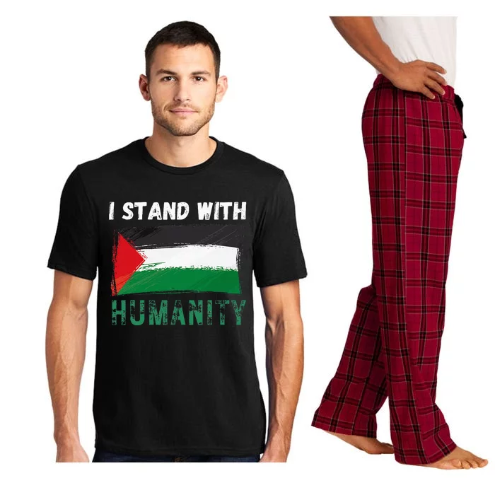 Palestine Flag Free Gaza I Stand With Free Palestine Gaza Pajama Set