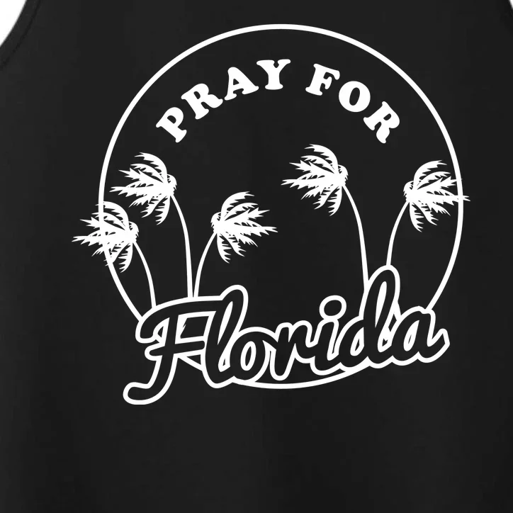 Pray For Florida Performance Tank