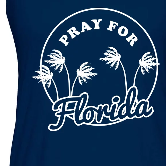 Pray For Florida Ladies Essential Flowy Tank