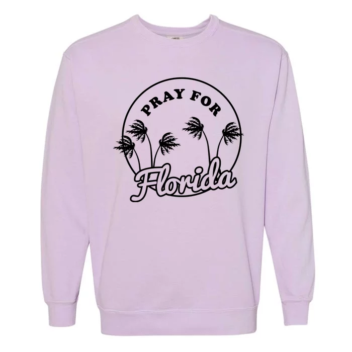 Pray For Florida Garment-Dyed Sweatshirt