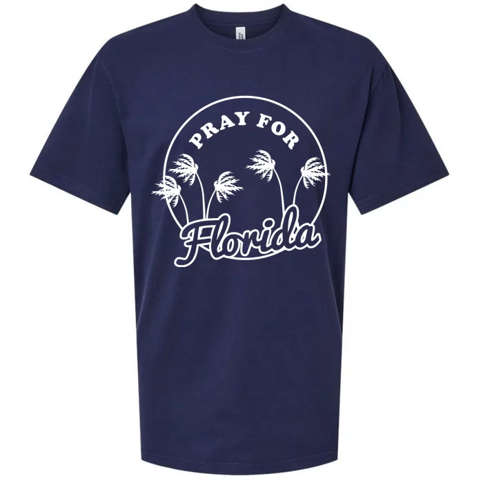 Pray For Florida Sueded Cloud Jersey T-Shirt