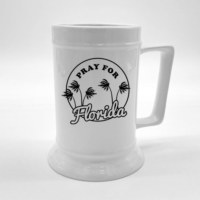 Pray For Florida Front & Back Beer Stein