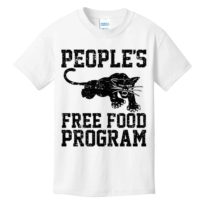 PeopleS Free Food Program Kids T-Shirt