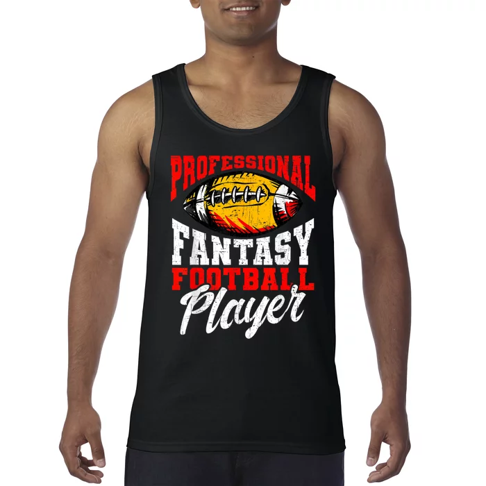 Professional Fantasy Football Player Fantasy Football Tank Top