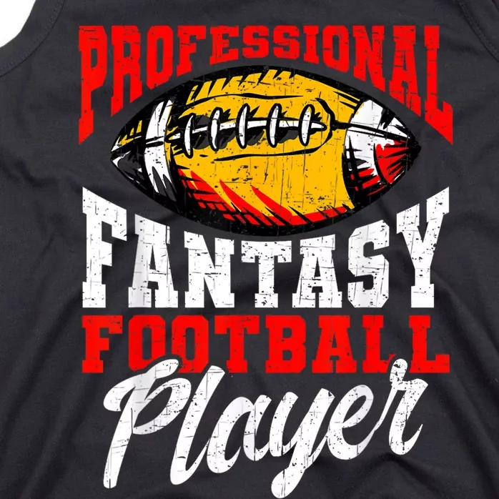 Professional Fantasy Football Player Fantasy Football Tank Top