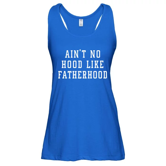 Proud Fatherhood Gift Ladies Essential Flowy Tank