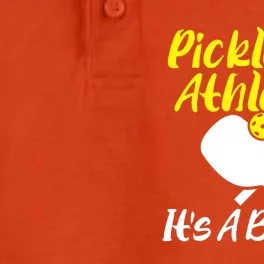 Pickleball Funny Gift Pickleball Athletics Its A Big Dill Cool Gift Dry Zone Grid Performance Polo