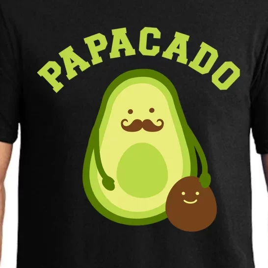 Papacado Funny Gift For New Dad Or Daddy Announcement Gift Pajama Set