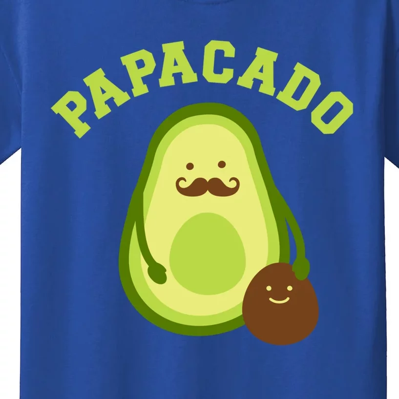 Papacado Funny Gift For New Dad Or Daddy Announcement Gift Kids T-Shirt