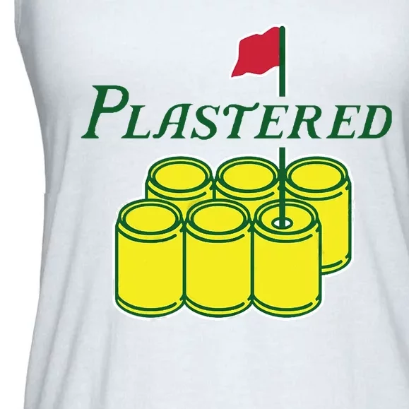 Plastered Funny Gold Beer Ladies Essential Flowy Tank