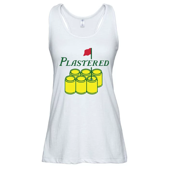 Plastered Funny Gold Beer Ladies Essential Flowy Tank