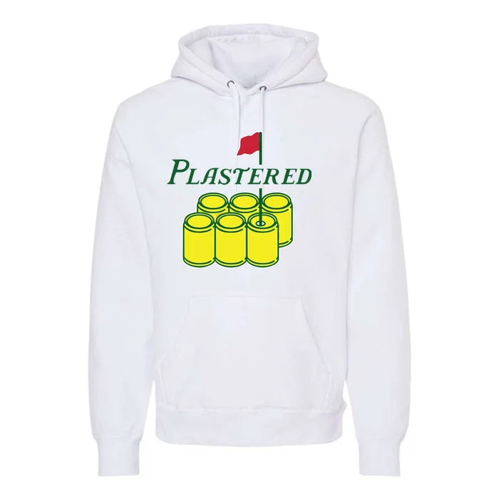 Plastered Funny Gold Beer Premium Hoodie