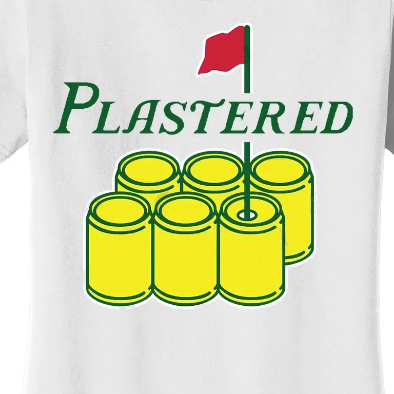 Plastered Funny Gold Beer Women's T-Shirt