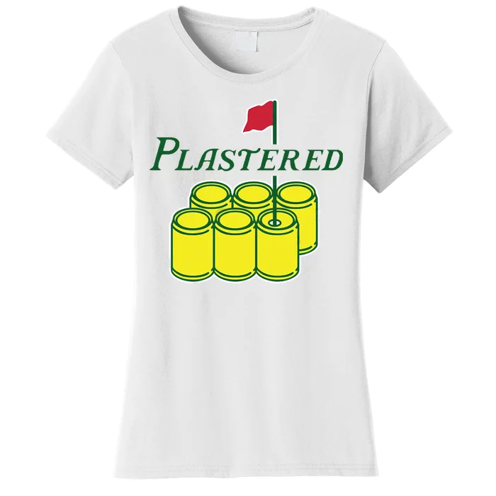 Plastered Funny Gold Beer Women's T-Shirt