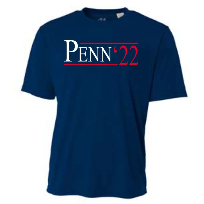 Penn For Governor 2022 Election Cooling Performance Crew T-Shirt