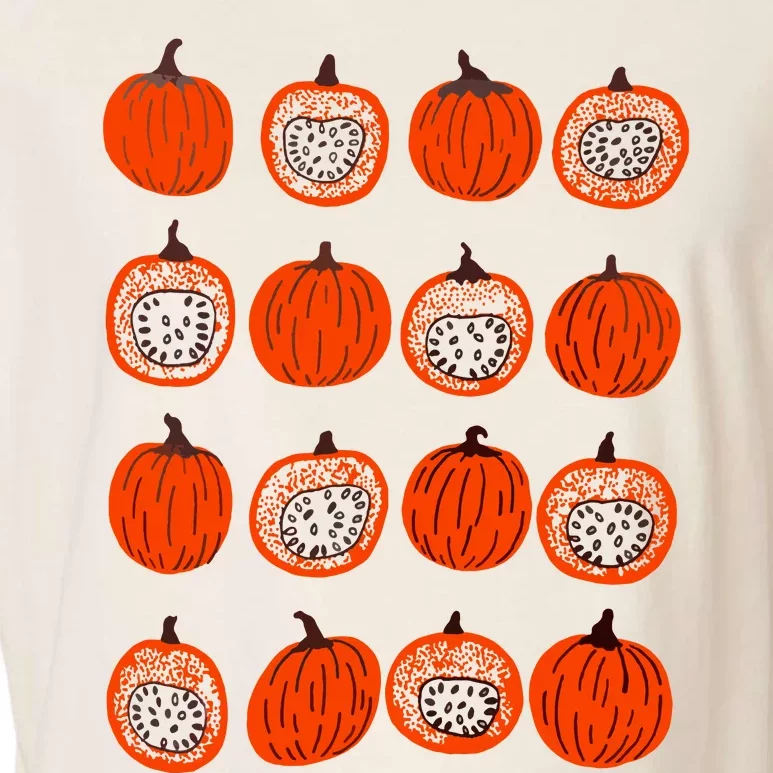 Pumpkin Foodie Gift Garment-Dyed Women's Muscle Tee