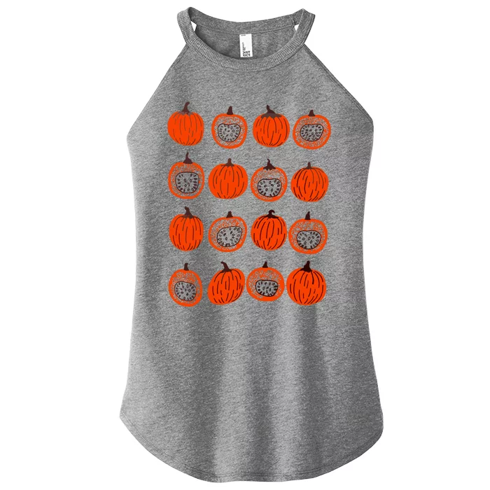 Pumpkin Foodie Gift Women’s Perfect Tri Rocker Tank