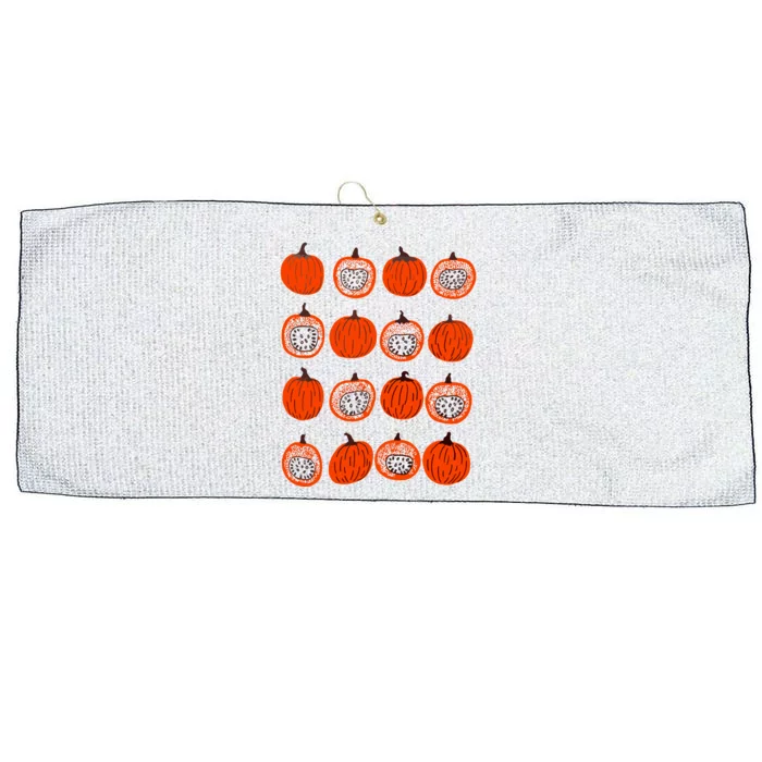 Pumpkin Foodie Gift Large Microfiber Waffle Golf Towel