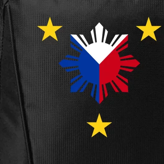 Philippine Flag Gift Philippines Sun And Star Funny Gift City Backpack