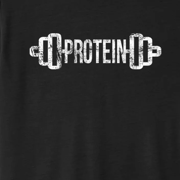 Protein Funny Gym For Gym Goers ChromaSoft Performance T-Shirt