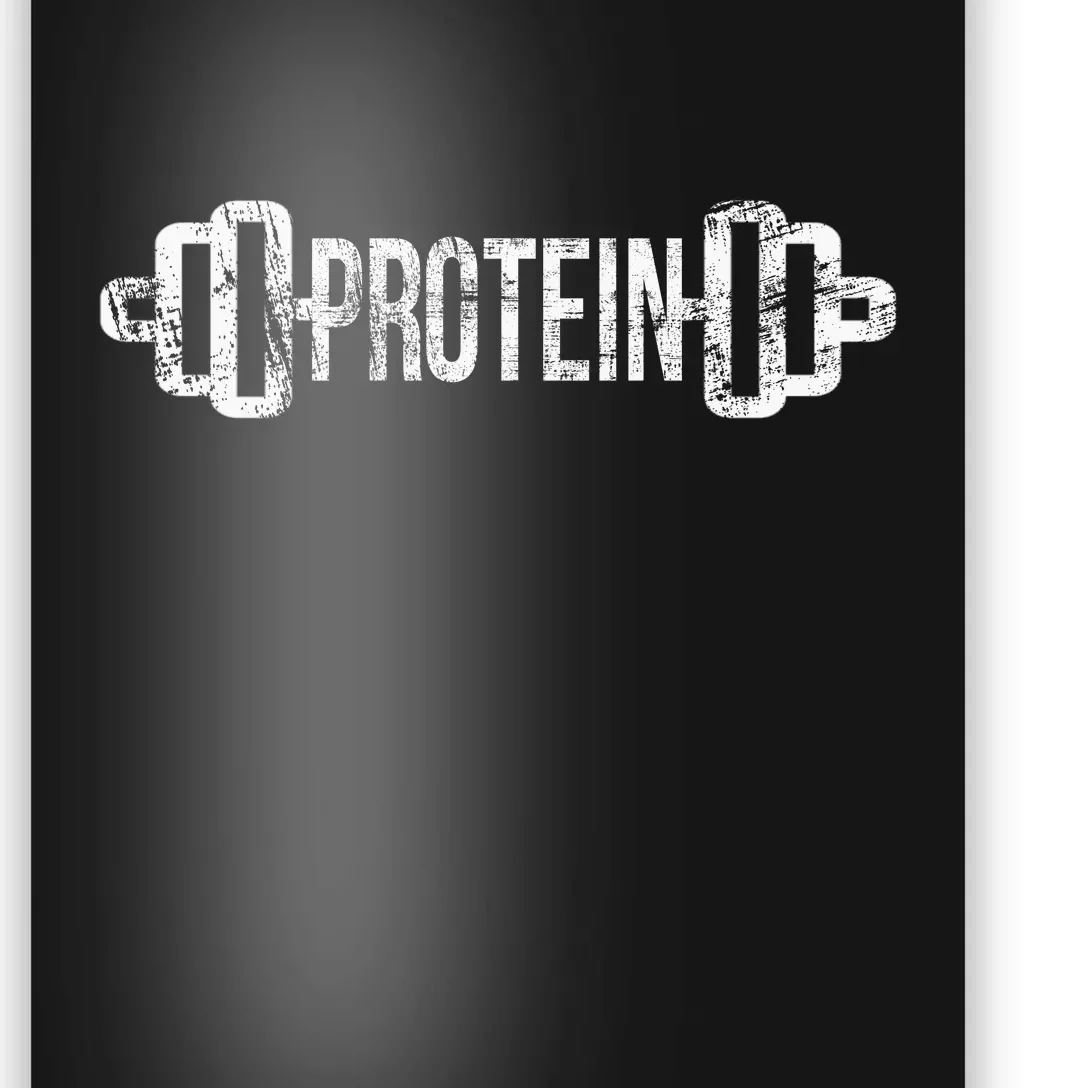 Protein Funny Gym For Gym Goers Poster