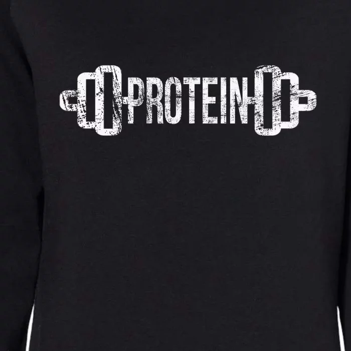 Protein Funny Gym For Gym Goers Womens California Wash Sweatshirt