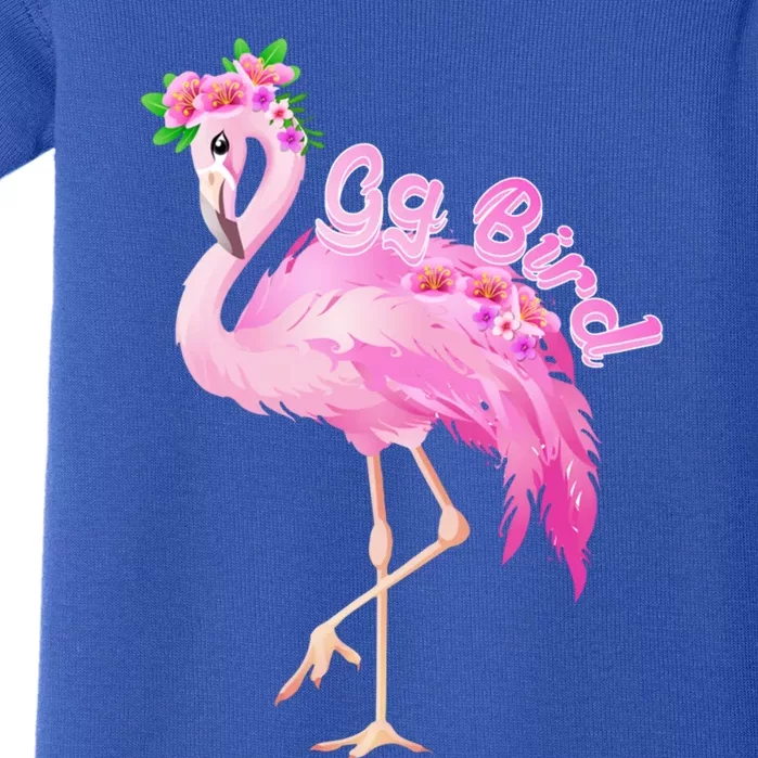 Pink Flamingo Gg Bird Christmas Gift Matching Family Gift Baby Bodysuit