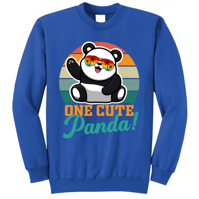 Panda Funny Gift National Panda Day Meaningful Gift Sweatshirt