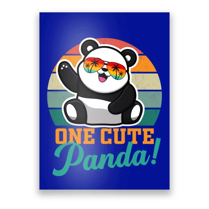 Panda Funny Gift National Panda Day Meaningful Gift Poster