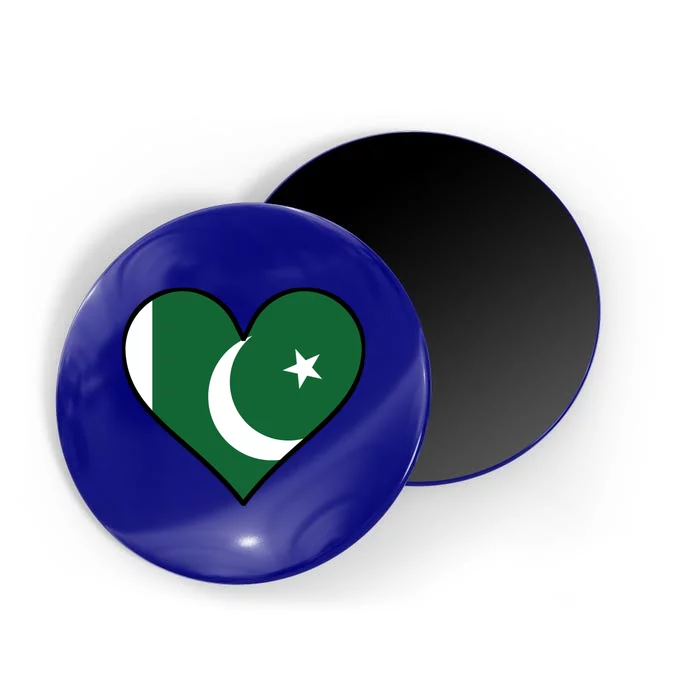 Pakistani Flag Heart Cute Pakistan Gift Magnet