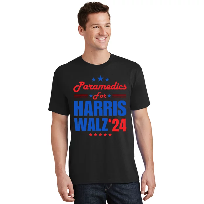 Paramedics For Harris Walz 2024 Presidential Election Kamala T-Shirt