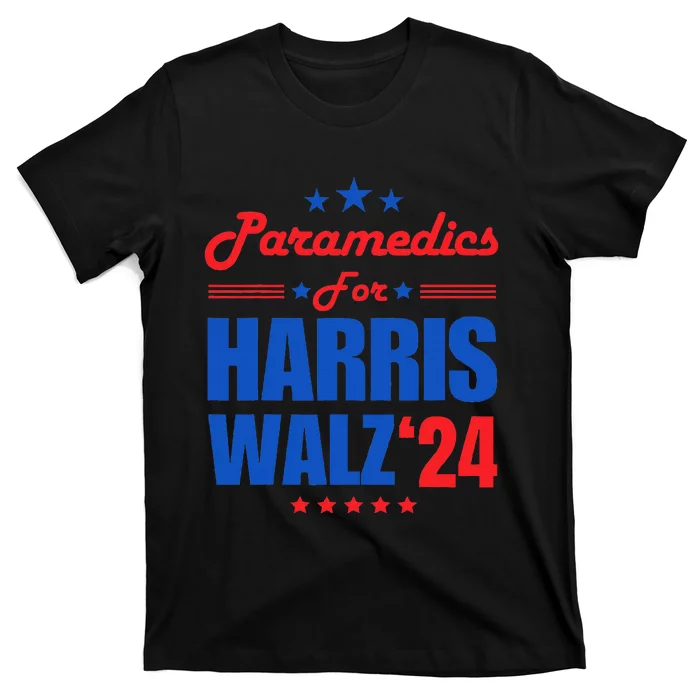 Paramedics For Harris Walz 2024 Presidential Election Kamala T-Shirt