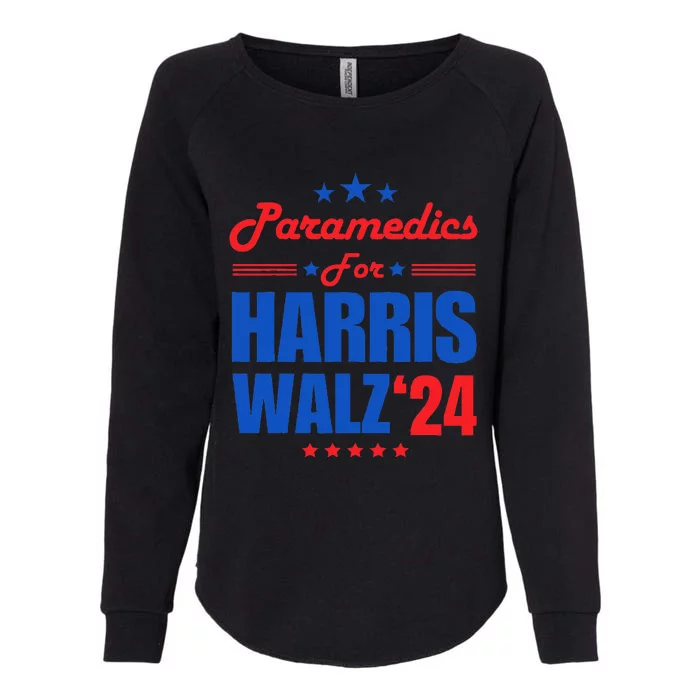 Paramedics For Harris Walz 2024 Presidential Election Kamala Womens California Wash Sweatshirt